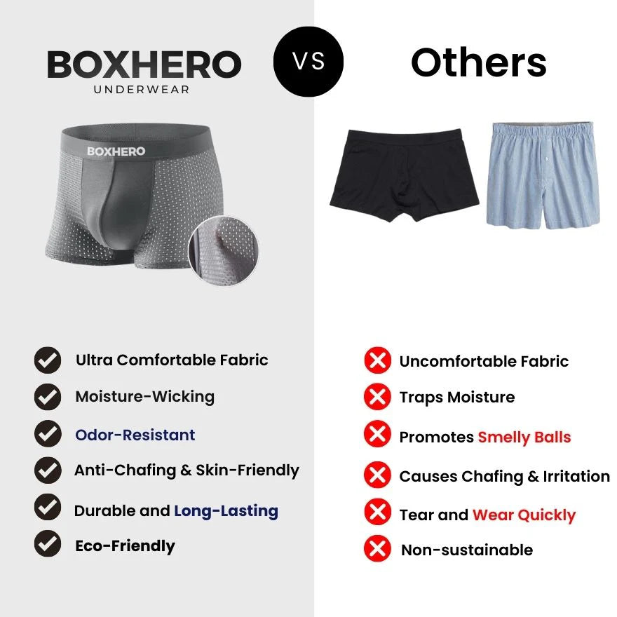 BOXER EN FIBER DE BAMBOU | BOXHEROS